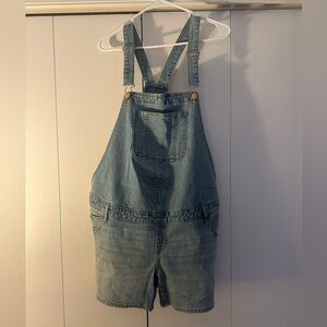 Isabel maternity short overalls